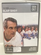 Slap Shot region 4 DVD (1977 ice hockey comedy movie / Cinema Cult release) Slap Shot region 4 DVD (1977 ice hockey comedy movie / Cinema Cult release)