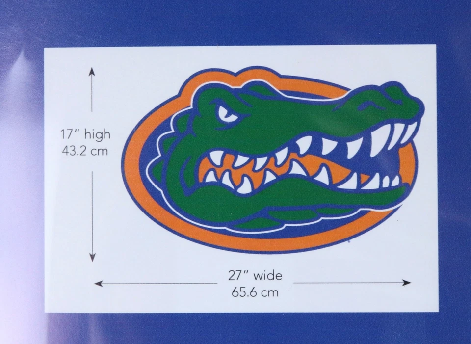 Florida Gators Peel & Stick Wall Decals XL over 2ft Wide Giant 8 Wall Decals NEW - Image 3 of 4
