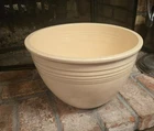 Vintage Homer Laughlin China FIESTA #7 IVORY Mixing Bowl Inner Rings,  Chips