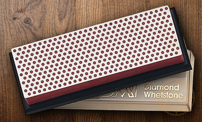 DMT 6'' x 2'' Diamond Whetstone Fine Grit Includes Storage Box With Mounting Tabs