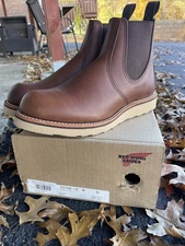 Red Wing Heritage Chelsea Amber Harness 3190 Boots Size 8 D NEW!