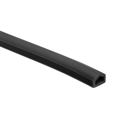 Aluminum Profile Slot Cover Flat Seal Black 9M 10mm 4545, 5050 Series 1Pcs