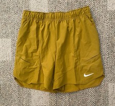 Nike Court 7" Shorts Tennis Dri-FIT Athletic DR6545-716 Bronzine Men's Size XL