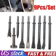9Pcs Pneumatic Air Hammer Punch Chipping Bits...