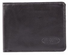 Big Skinny Portafoglio Da Uomo Curve In Pelle Bifold Sottile, Può