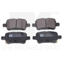 NK 223654 Bremsbelagsatz Scheibenbremse Hinterachse FüR Opel Vauxhall Chevrolet