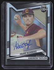 2022 Panini Elite Extra Edition Andrew Taylor #80 Prime Numbers /190