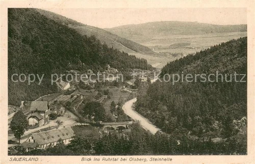 Olsberg Sauerland Steinhelle Panorama - Picture 1 of 2