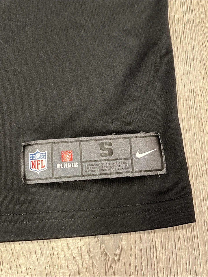 Nike Drew Brees #9 New Orleans Saints Stitched Jersey On Field Gold Size Small - Image 3 of 4