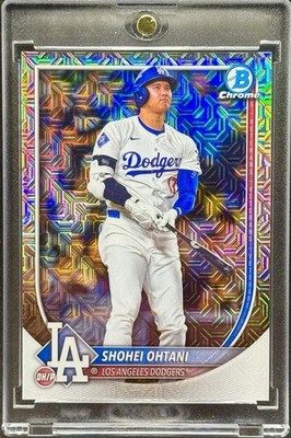 Shohei Ohtani RARE MOJO REFRACTOR SP INVESTMENT CARD BOWMAN