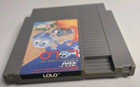 Adventures Of Lolo - Raro gioco originale NES Nintendo - testato - pulito