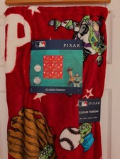 Philadelphia Phillies X Pixar Toy Story Cloud Throw Blanket NWT
