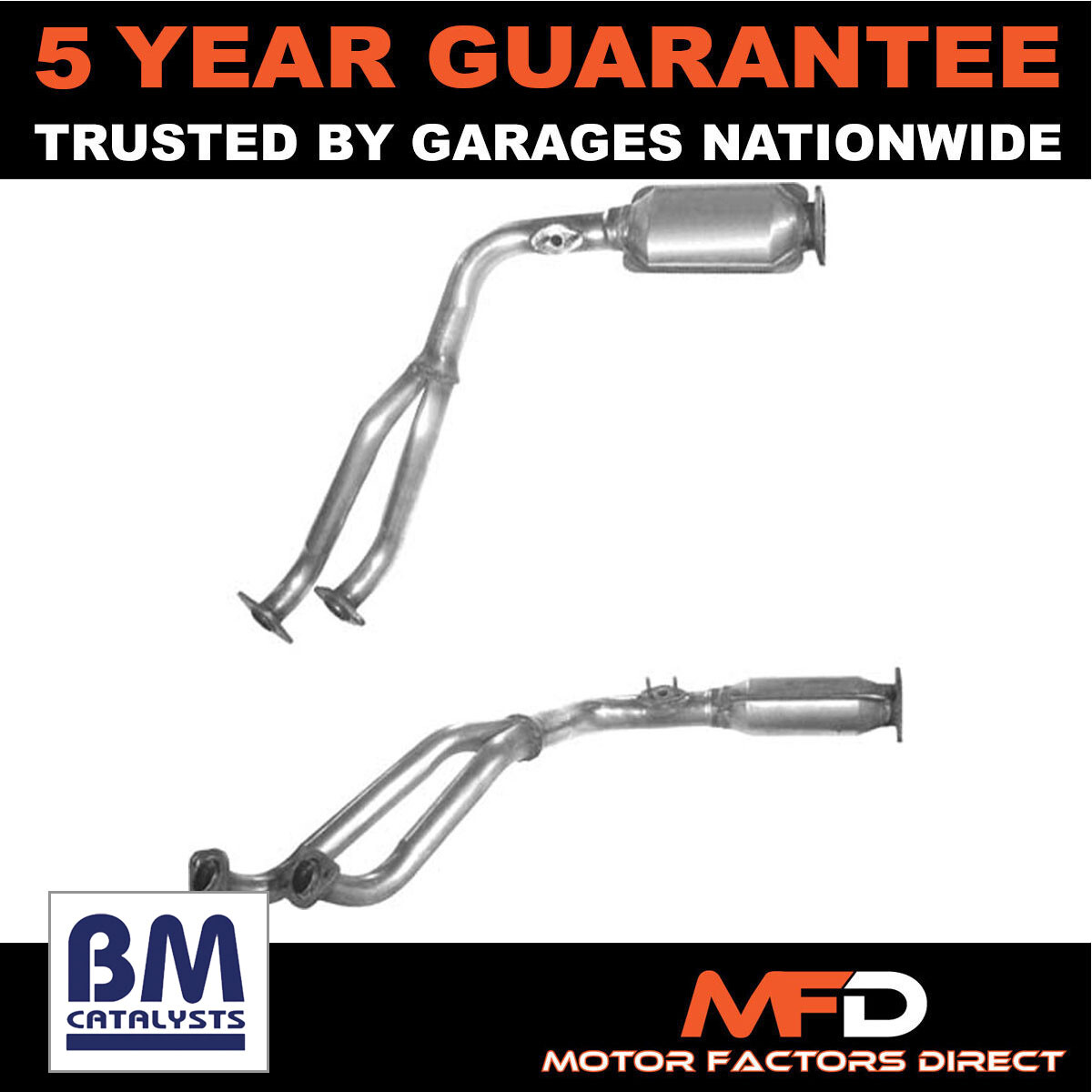 Fits Toyota Land Cruiser 4.5 BM Front Catalytic Converter Euro 2 