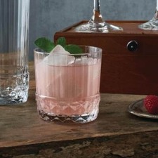 6 Bicchiere America'20S DOF 38cl Bormioli Rocco Vetro Trasparente Acqua Vino Bar