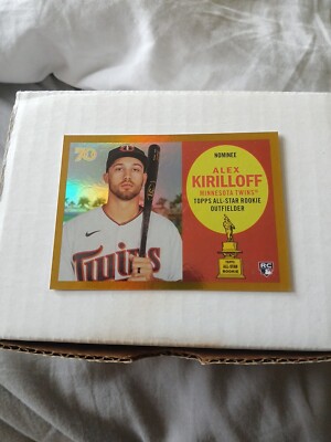 ALEX KIRILLOFF 2021 Topps All-Star Rookie Cup RC GOLD 19/50 Minnesota Twins #70