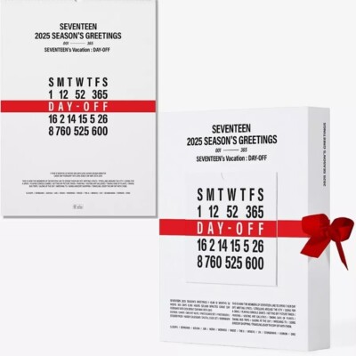 SEVENTEEN 2025 SEASON S GREETINGS/Code+Calendar+Diary+Photo Book+13 Card+WVS POB