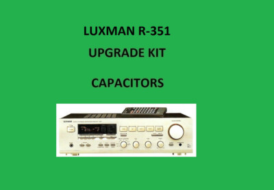 AMPLIFICATEUR STÉRÉO LUXMAN A-384 KIT de réparation - tous les condensateurs EUR 89,68 - FR