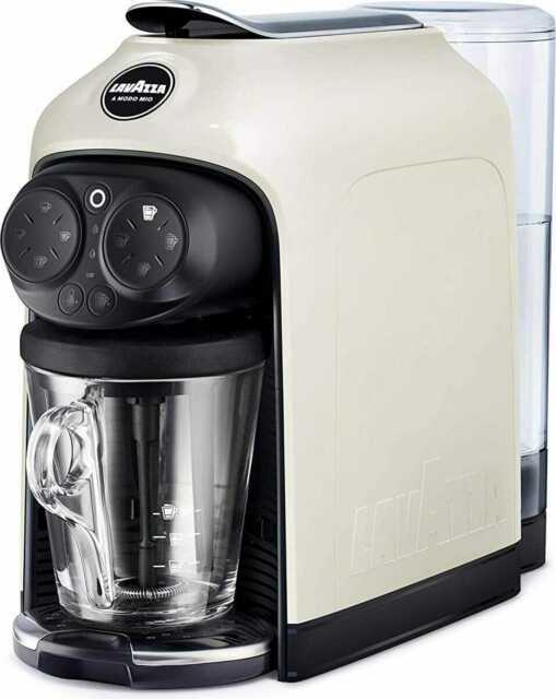 Lavazza Deséa A Modo mio Macchina Caffè a Capsule Espresso/Cappuccino -  Bianca | Acquisti Online su eBay
