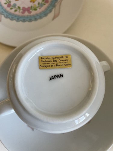 Kleinkind Kinder 3 Stück GESCHIRRSET MADE IN JAPAN Hunson's Bay Company Canada - Bild 6 von 7
