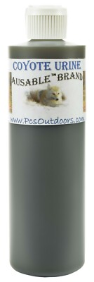 AuSable Brand Coyote Urine - 4oz Plastic Flip Top Bottle - Trapping Lure