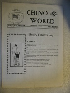 Vintage Kennecott Copper Corporation "Chino World" Magazine 6/7/76 Vol 5 No 12