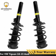 Pair Front Shock Absorber Struts Assys Fit VW Tiguan 2018-2023 Audi Q3 2019-2023