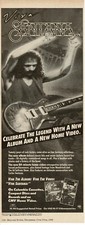 CARLOS SANTANA Viva Santana 1988 Vintage Album Promo Print Ad