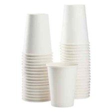 Karat Earth 12oz Eco-Friendly Paper Hot Cups - White (90mm) - 1,000 ct, KE-K512W