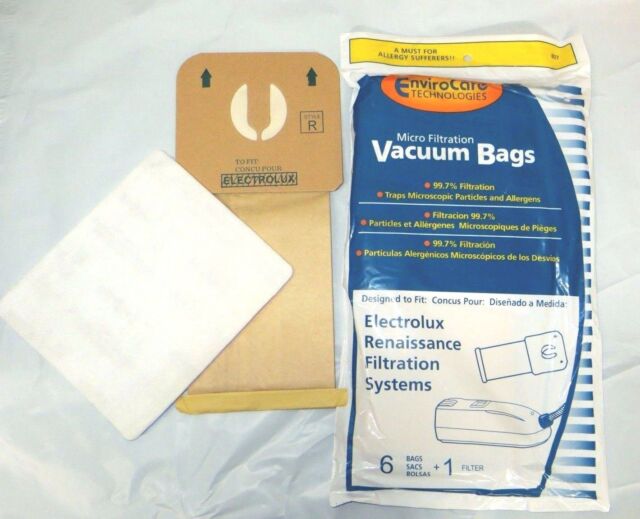 ELECTROLUX 12 bags for RENAISSANCE vacuum cleaner canister  TYPE R