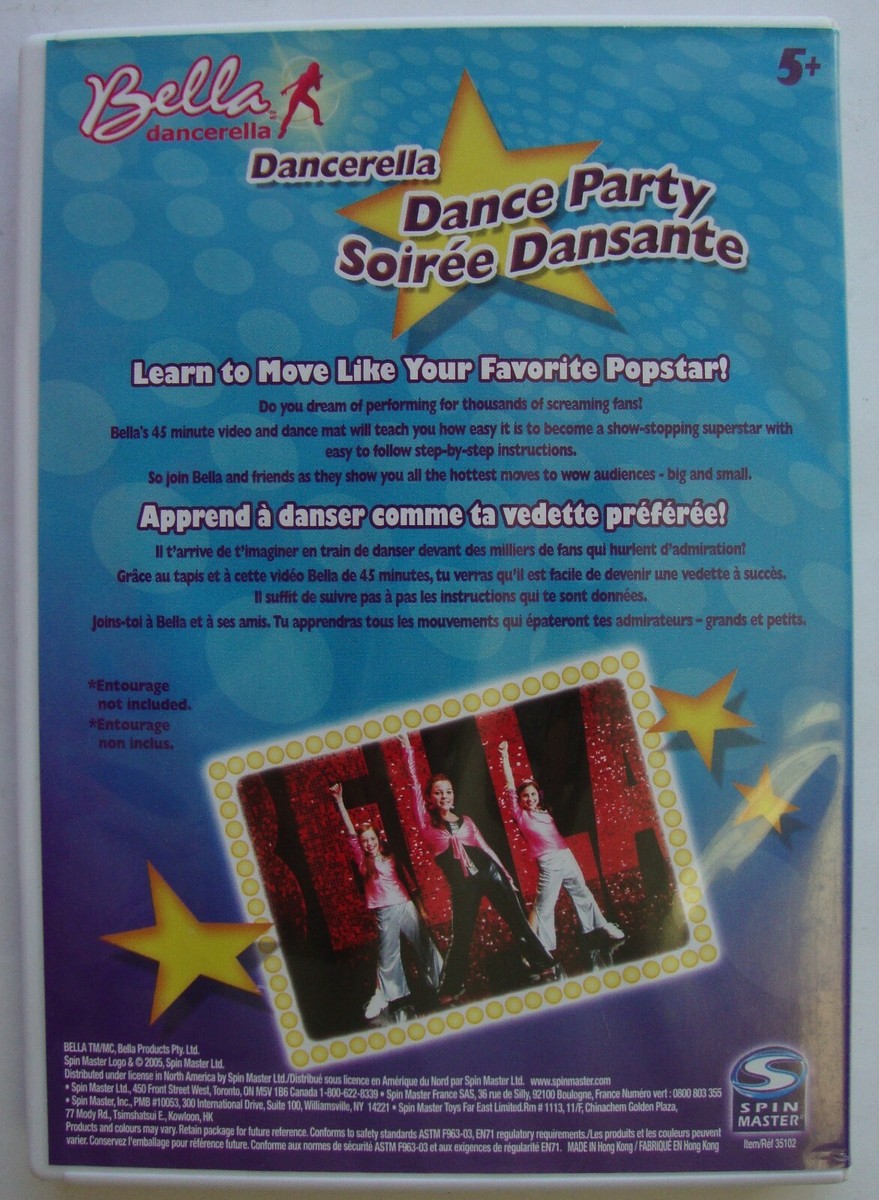BELLA DANCERELLA DANCE PARTY DVD | eBay