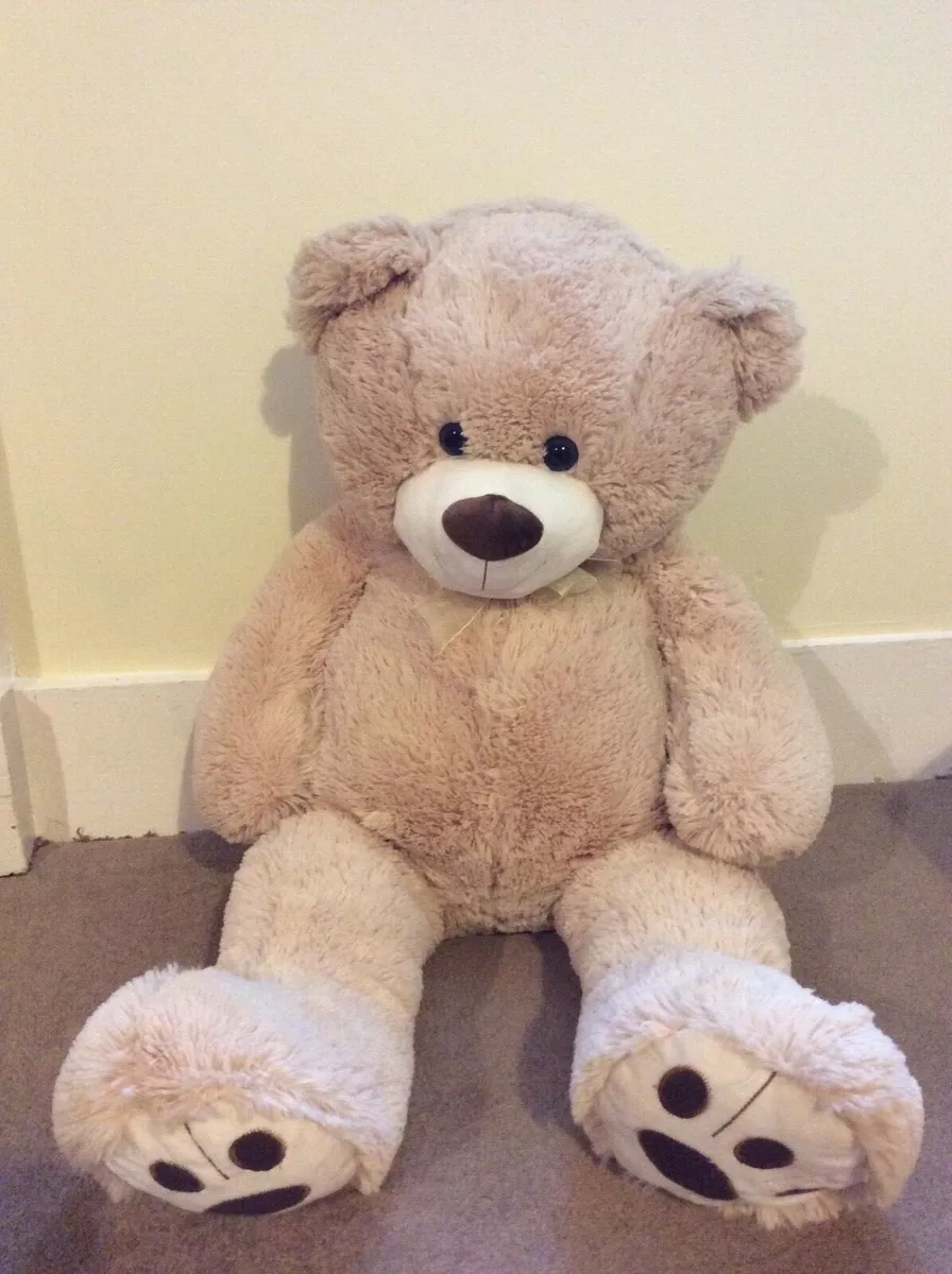Giant cuddly teddy bear hotsell