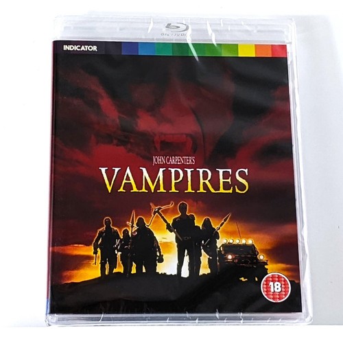 John Carpenter's Vampires Blu Ray - REGION FREE - James Woods 1998 Indicator NEW - Picture 1 of 2