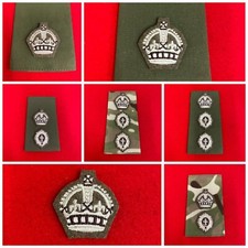 New Coldstream Grenadier Guards Kings Crown Foot Guards MTP Olive Rank Slides
