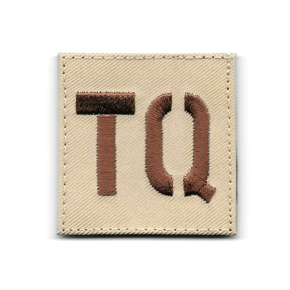 Medical Alert Brown Tan TQ Tourniquet Patch Fits For VELCRO® BRAND Fastener eBay