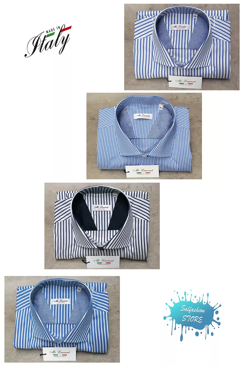 Camicia uomo deals collo francese
