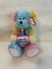 Ty Attic Treasures Surprise! The Happy Birthday Bear 2000 Retired NWMT