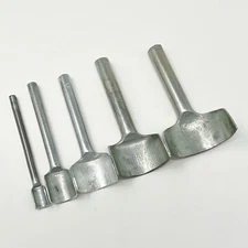 Metal Leather Punch Tool 10mm 20mm 30mm 40mm 50mm Belt Knife Round Cutter Strap