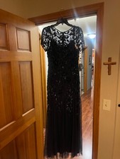 ADRIANNA PAPELL, MOTHER OF THE BRIDE, Size 14, BLUE, Wedding  Formal Occasion