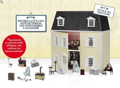 accessori casa delle bambole vittoriana