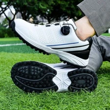 Men Golf Shoes Professional Golfer Sport Sneakers Athletics Golf Turf Sneakers