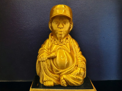 Eazy-E Buddha Statue - NWA - 90er Hip Hop Eazy E Skulptur - 15 cm