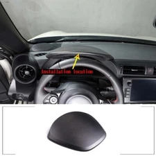 Fits Toyota 86/Subaru BRZ Real Carbon Fiber Speedometer Top Cover Matte