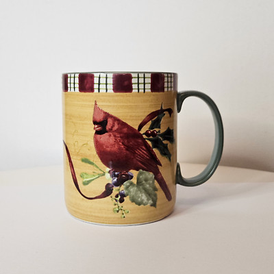 LENOX WINTERGRÜSSE ALLTAG KARDINAL VOGEL KERAMIKTASSE CATHERINE McCLARY