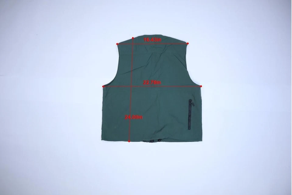 Rohan Mens Green Expedition Hunting Fishing Hiking Outdoors Vagabond Vest L - Image 4 of 4