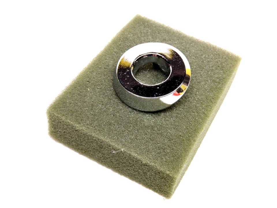 NOS MOPAR 1967 PLYMOUTH FURY SPORT #2770979 CHROME ANTENNA MOUNTING ADAPTER USA Foto 2 de 4