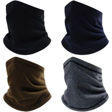 Winter Fleece Windproof Ski Face Mask Scarf for Cold Weather Neck Warmer Gaiter