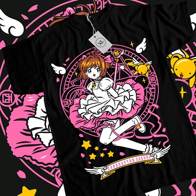 Cardcaptor Sakura T-shirt Waifu Kero-Chan Kawaii Anime Manga Gift