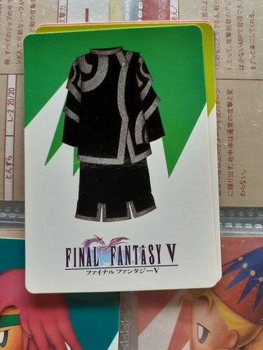 carte à collectionner final fantasy v sd n 125