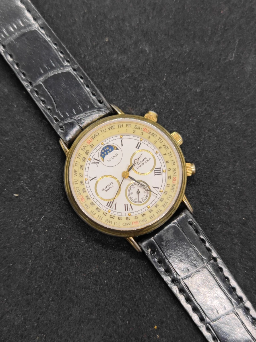 Sekonda 2025 moon phase