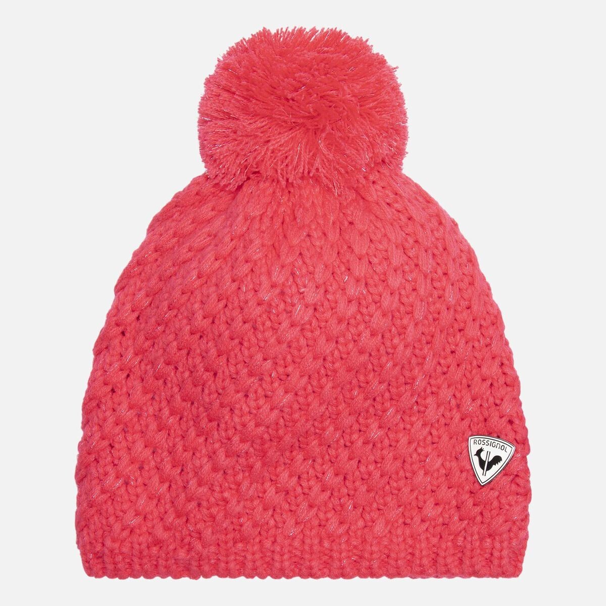 Rossignol Women\'s Aqua Knit Pom Beanie Show Off Cable Knit Pom Beanie – Storm Creek main image 3